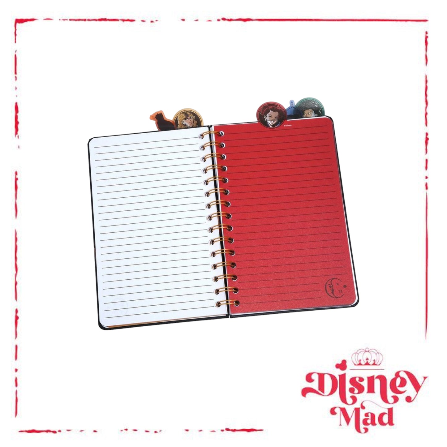 Disney Hocus Pocus Cartoon Portrait Tab Journal - BoxLunch Exclusive
