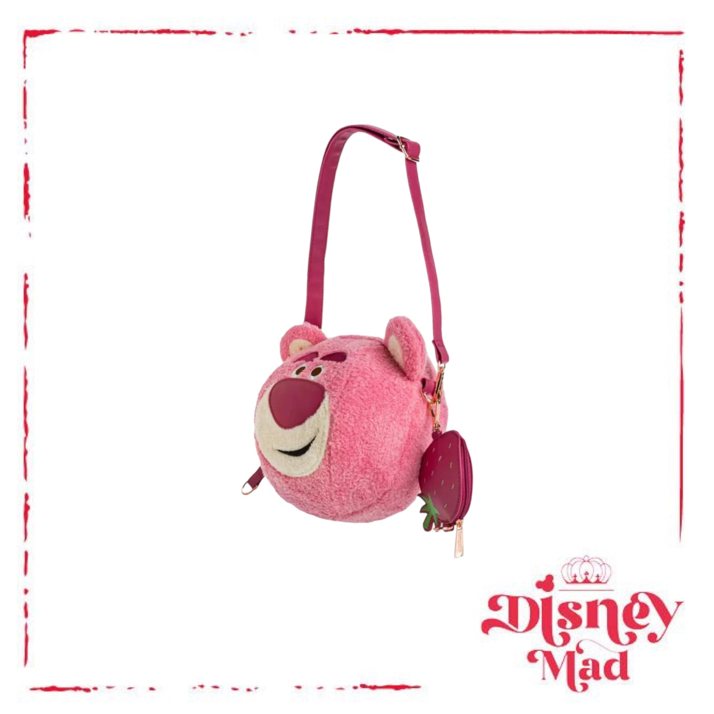 Disney Parks Lotso Plush Loungefly Handbag – Toy Story 3