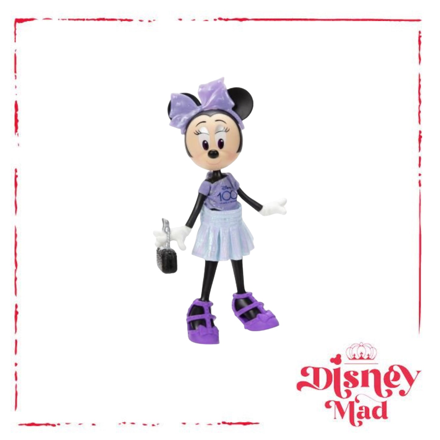 Minnie Mouse Platinum Celebration Doll and Accessories Set – Disney100