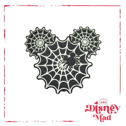 Disney Loungefly Mickey Mouse Spiderweb Mickey Glow in the Dark Crossbody – Entertainment Earth Exclusive