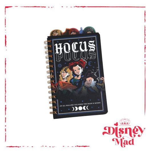 Disney Hocus Pocus Cartoon Portrait Tab Journal - BoxLunch Exclusive