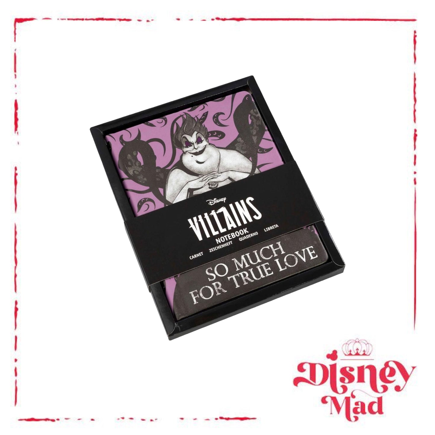 Disney Villains Notebook Ursula