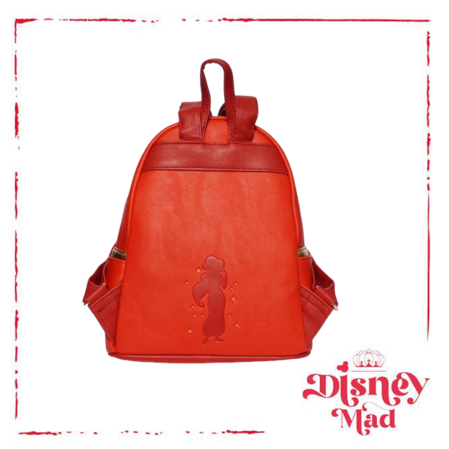 Aladdin Princess Jasmine Red Outfit Cosplay Mini-Backpack - Entertainment Earth Exclusive