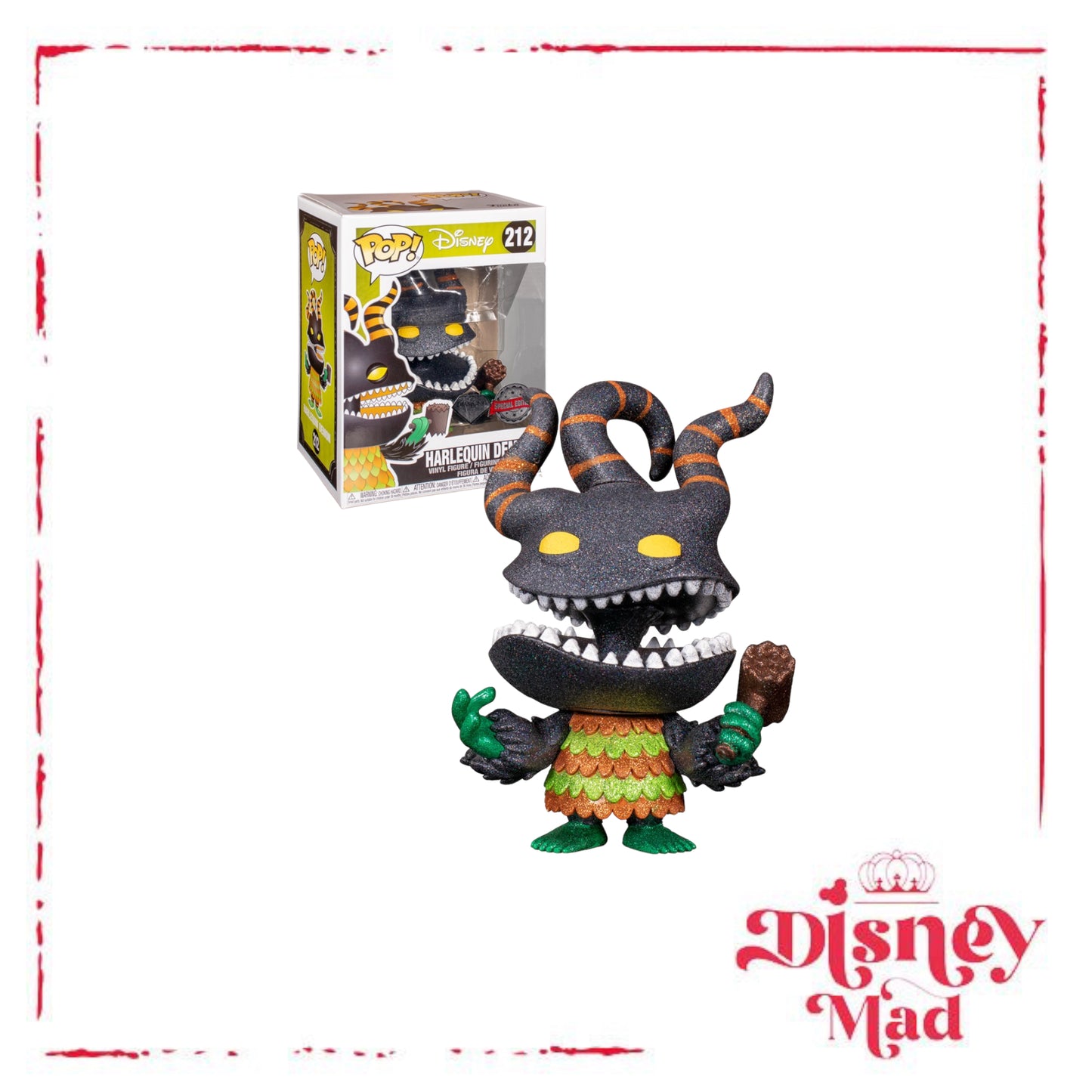 Funko Pop! The Nightmare Before Christmas Diamond Harlequin Demon
