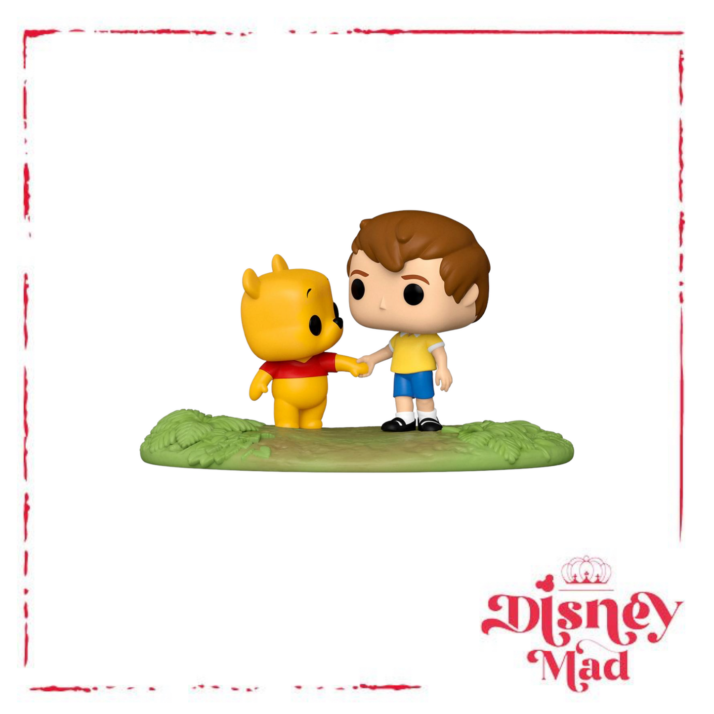 Funko Disney Winnie The Pooh Pop! Moment Christopher Robin With Pooh Vinyl Figure 2022 HT Expo Exclusive