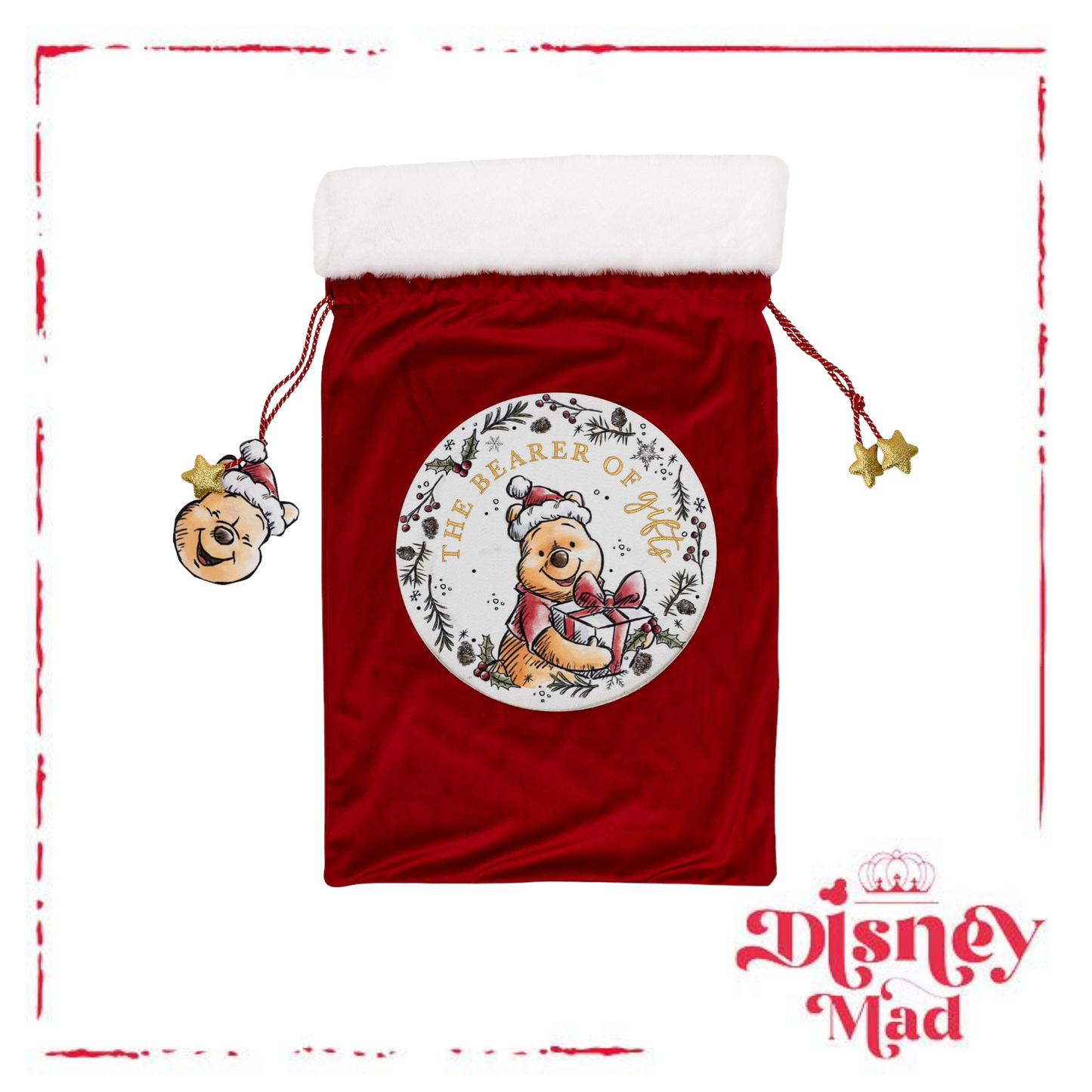 Disney Winnie Christmas Present Sack
