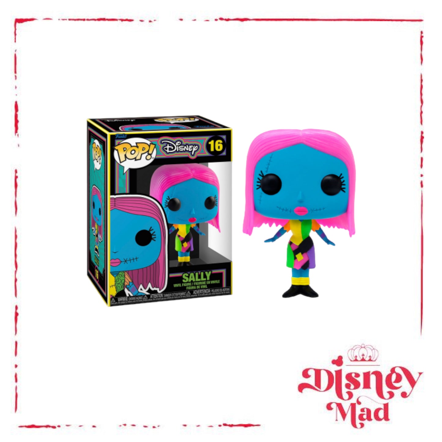 Funko POP! Sally Black Light The Nightmare Before Christmas #16