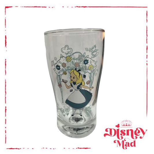 Alice In Wonderland Drinking Glass Epcot International Flower & Garden Festival 2022