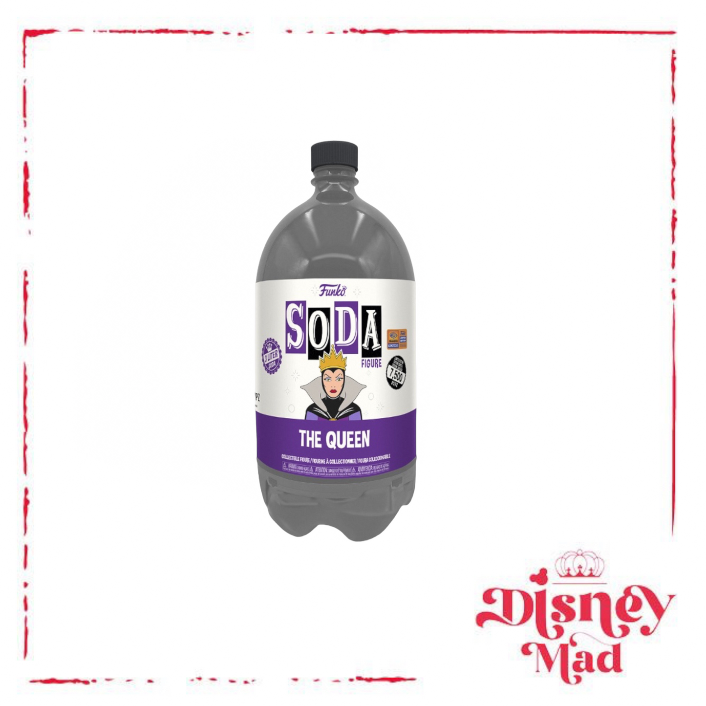 The Queen 3L Funko Soda Vinyl Figure Disney Wonder Con 2023 Official Exclusive Chance of chase and chance of 2023 Wonder Con official exclusive