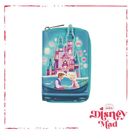 Disney Loungefly Tangled Princess Castle Wallet
