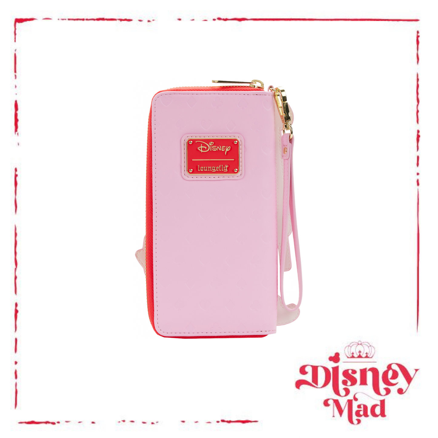 Disney Loungefly Alice in Wonderland Ace of Hearts Wallet