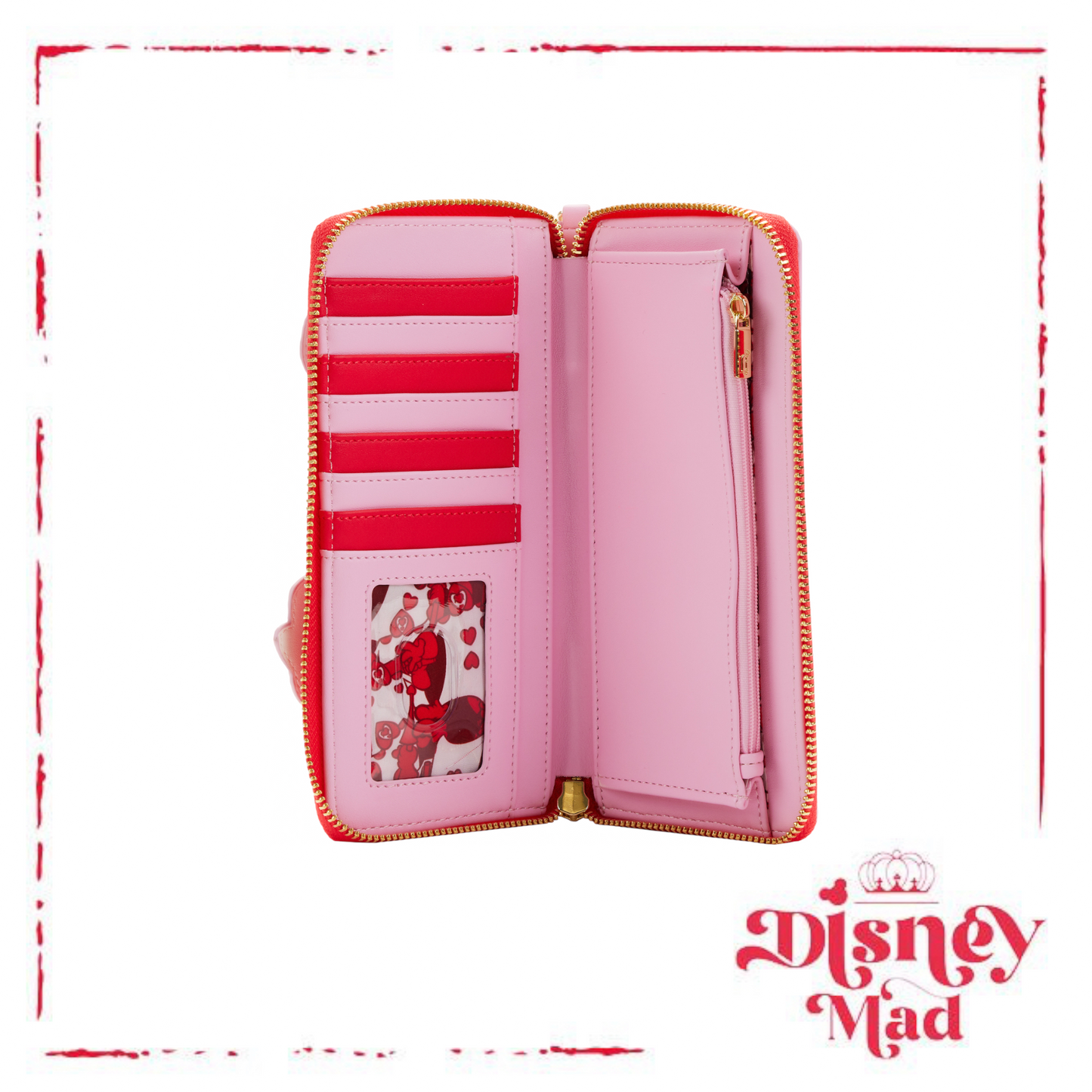 Disney Loungefly Alice in Wonderland Ace of Hearts Wallet