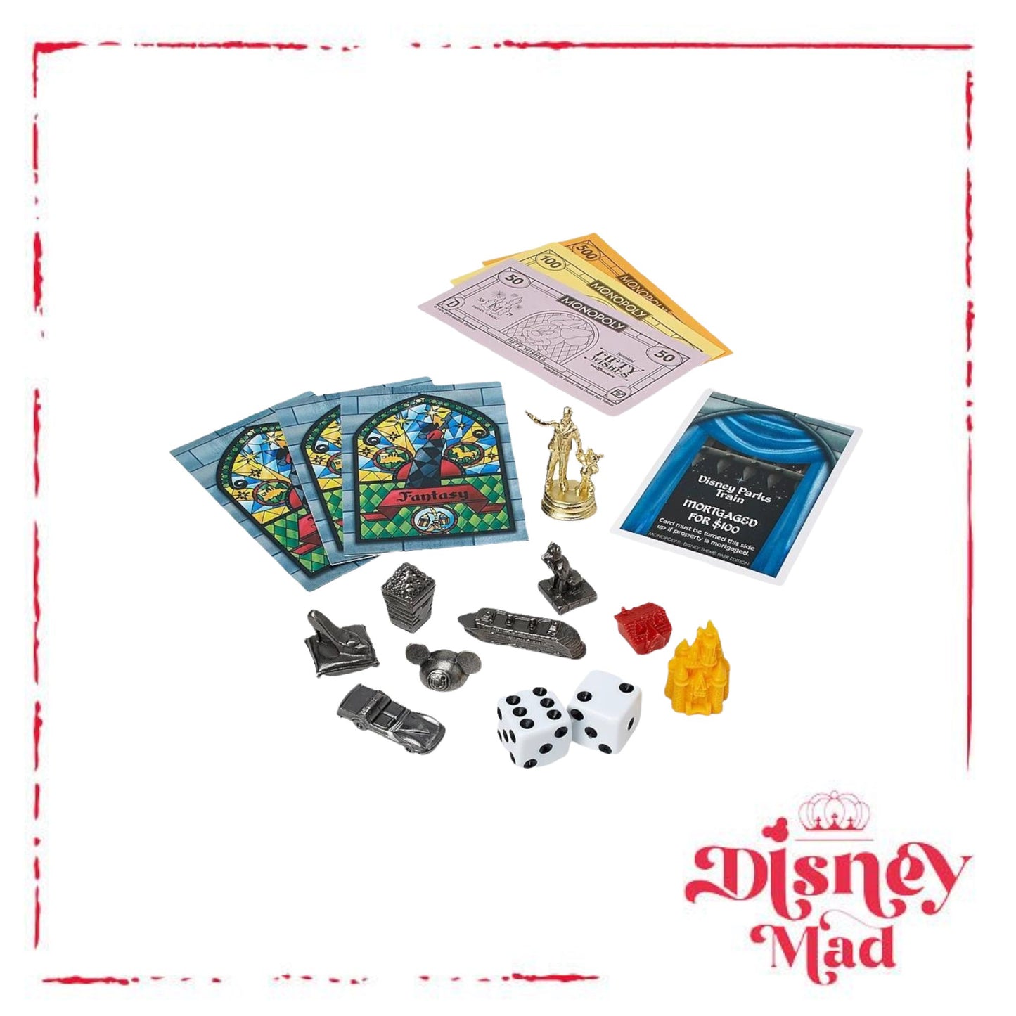 Disney Parks Theme park Edition Monopoly