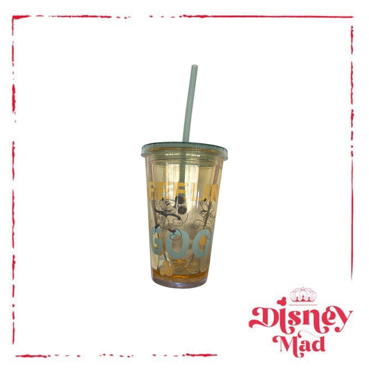 Disney Mickey Mouse & Friends 8.4oz Plastic Tumbler with Straw