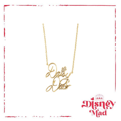 Disney Character Signature Necklace - Daisy Duck - Baublebar