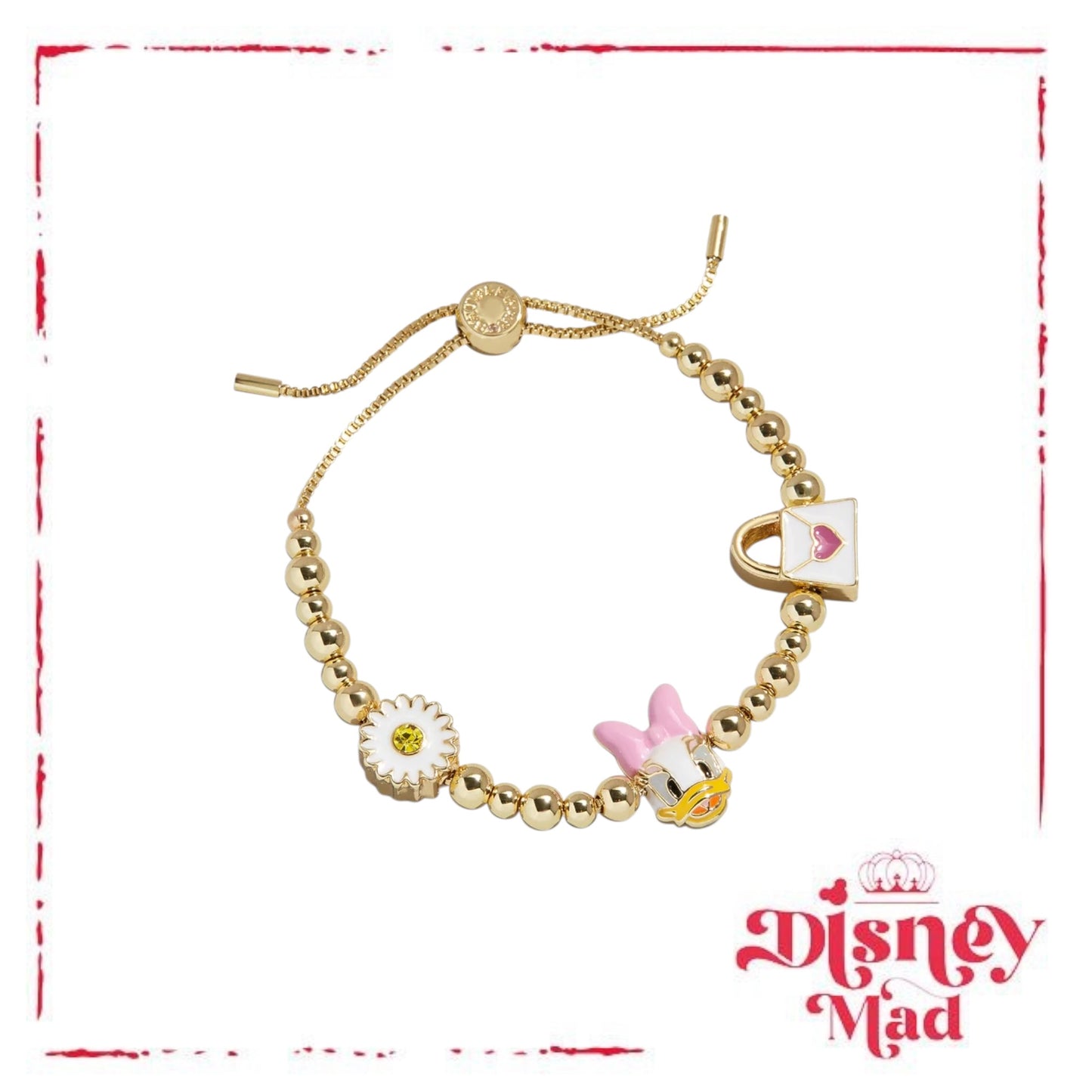 Disney Daisy Duck Pisa Charm Bracelet - Baublebar