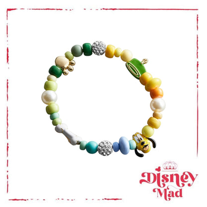 Disney Baublebar - Pluto Beaded Multicolored Charm Bracelet