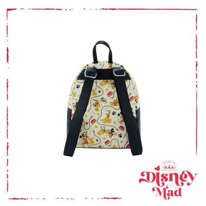Loungefly Disney Mickey Mouse & Pluto Mini Backpack