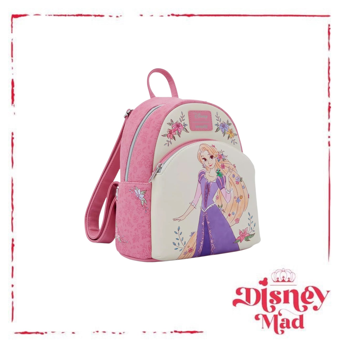 Loungefly Disney Tangled Rapunzel Flowers Mini Backpack