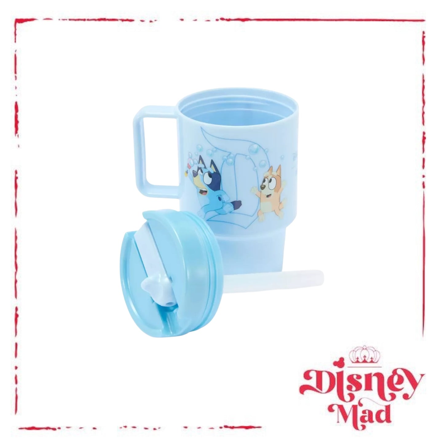 Bluey 18 oz. Tumbler with Built-In Straw – Disneyland - Disney Parks