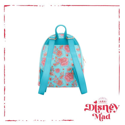 Loungefly Disney Cinderella Pink Flowers Mini Backpack