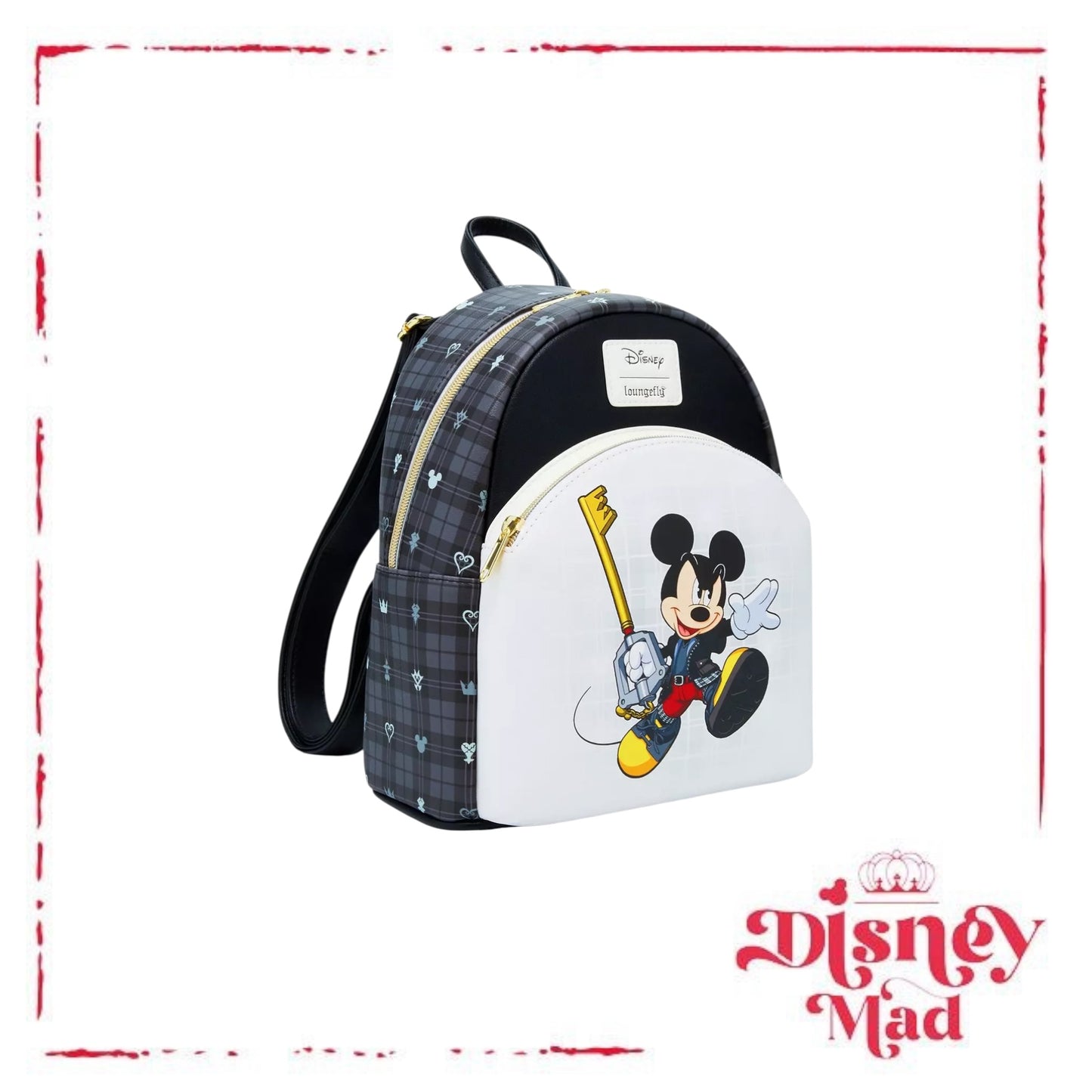 Loungefly Disney Kingdom Hearts Mickey Mouse Mini Backpack