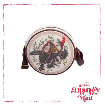 Loungefly How To Train Your Dragon Toothless & Hiccup Crossbody Bag
