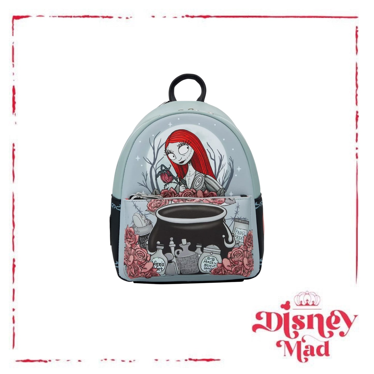 Loungefly The Nightmare Before Christmas Sally Cauldron Mini Backpack