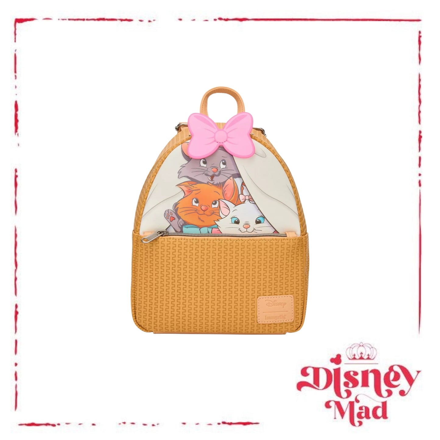 Loungefly Disney The Aristocats Kitten Basket Mini Backpack