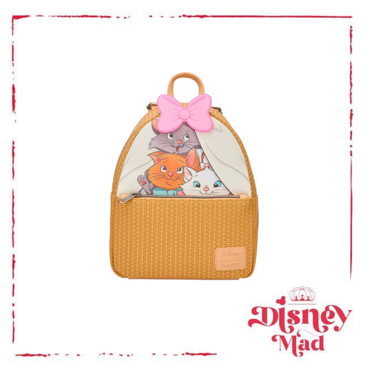 Loungefly Disney The Aristocats Kitten Basket Mini Backpack