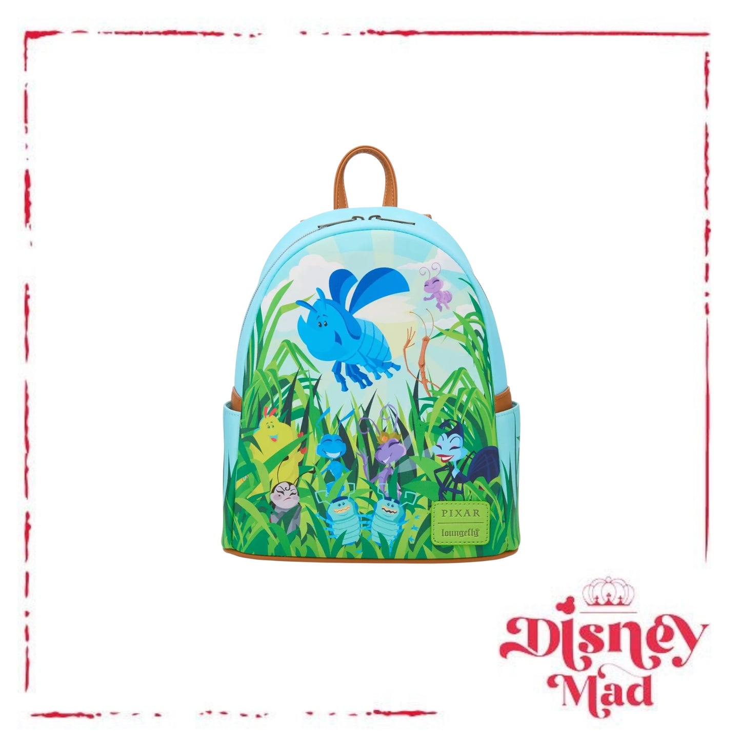 Loungefly Disney Pixar A Bug's Life Group Mini Backpack