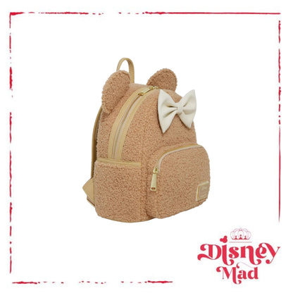 Loungefly Disney Minnie Mouse Sherpa Mini Backpack