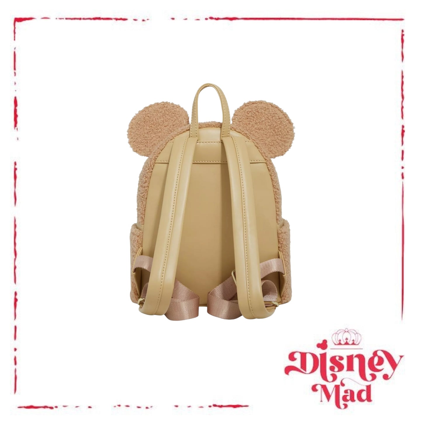 Loungefly Disney Minnie Mouse Sherpa Mini Backpack