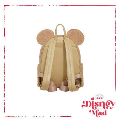 Loungefly Disney Minnie Mouse Sherpa Mini Backpack