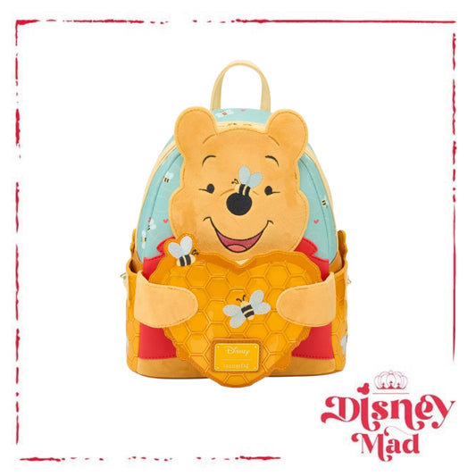 Loungefly Disney Winnie the Pooh Honey Heart Honey Scented Mini Backpack