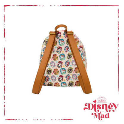 Loungefly Disney Cats Flower Portrait Mini Backpack