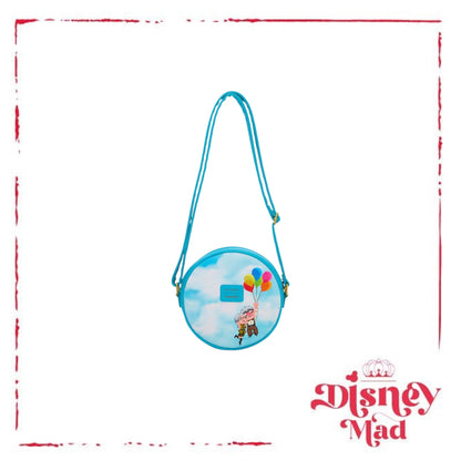 Loungefly Disney Pixar Up Pom Balloons Crossbody Bag