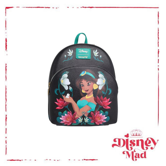 Loungefly Disney Aladdin Jasmine Floral Mini Backpack