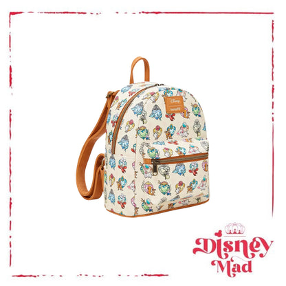 Loungefly Disney Princess Sidekicks Gem Mini Backpack