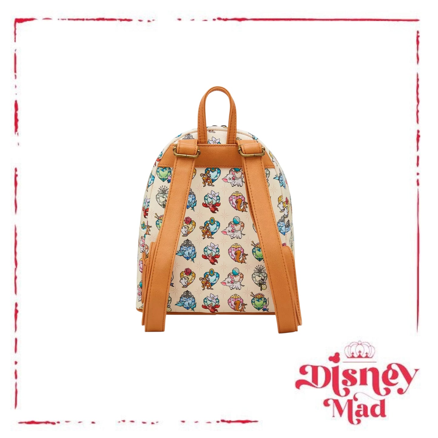Loungefly Disney Princess Sidekicks Gem Mini Backpack