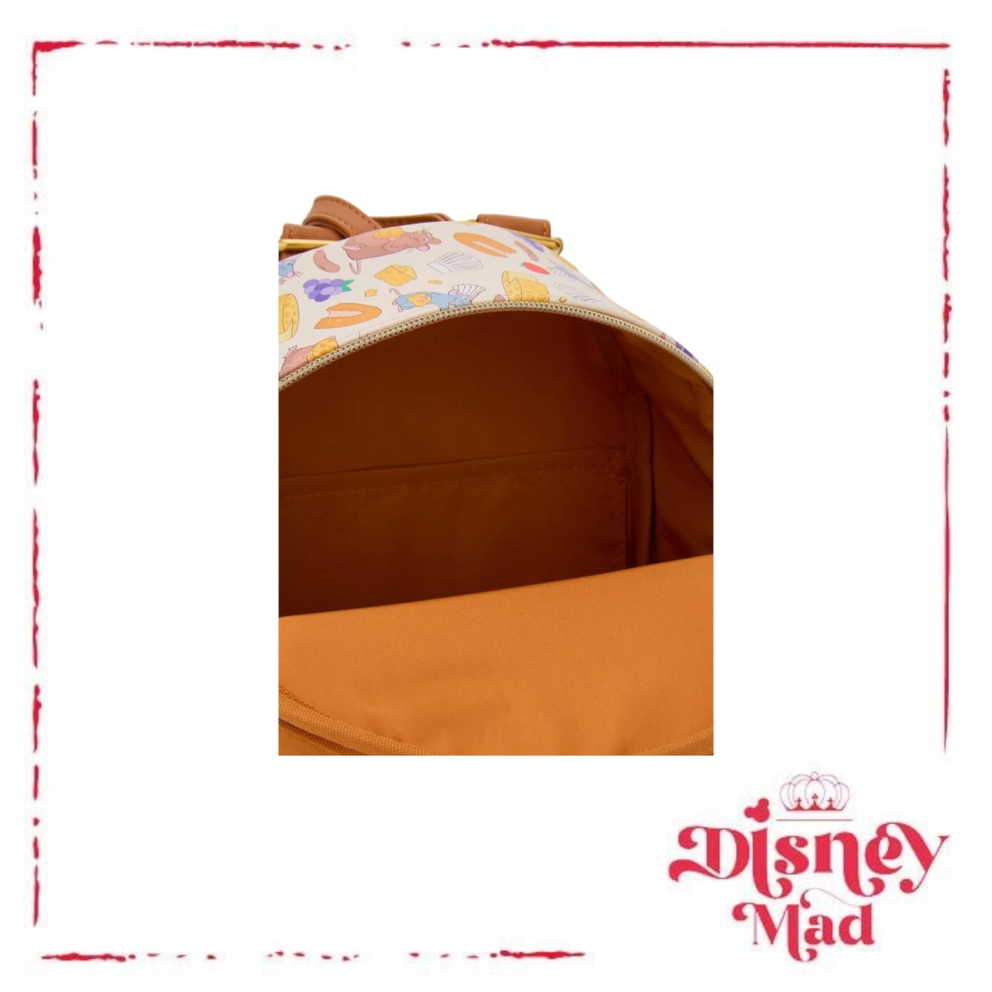 Loungefly Disney Pixar Ratatouille Food Mini Backpack