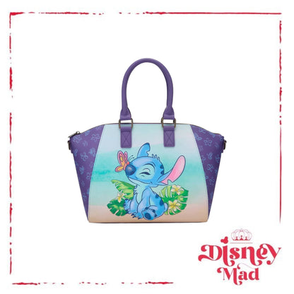 Loungefly Disney Stitch Scrump Butterfly Satchel Bag