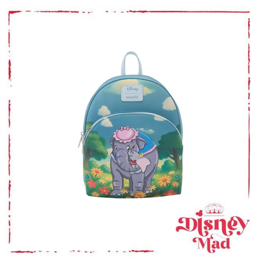 Loungefly Disney Dumbo Flower Field Mini Backpack