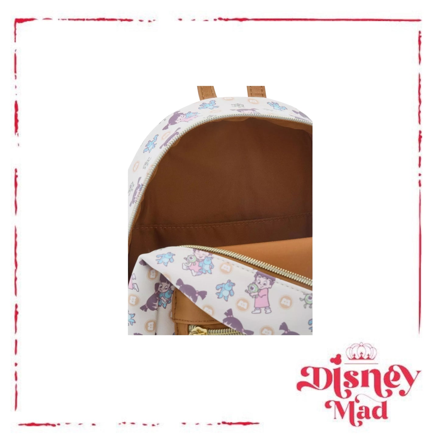 Loungefly Disney Pixar Monsters, Inc. Boo Mini Backpack