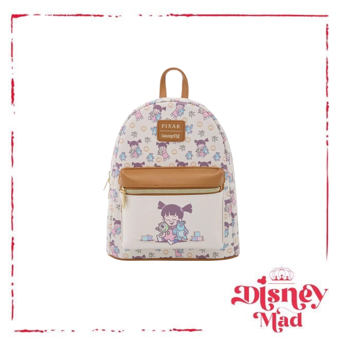 Loungefly Disney Pixar Monsters, Inc. Boo Mini Backpack
