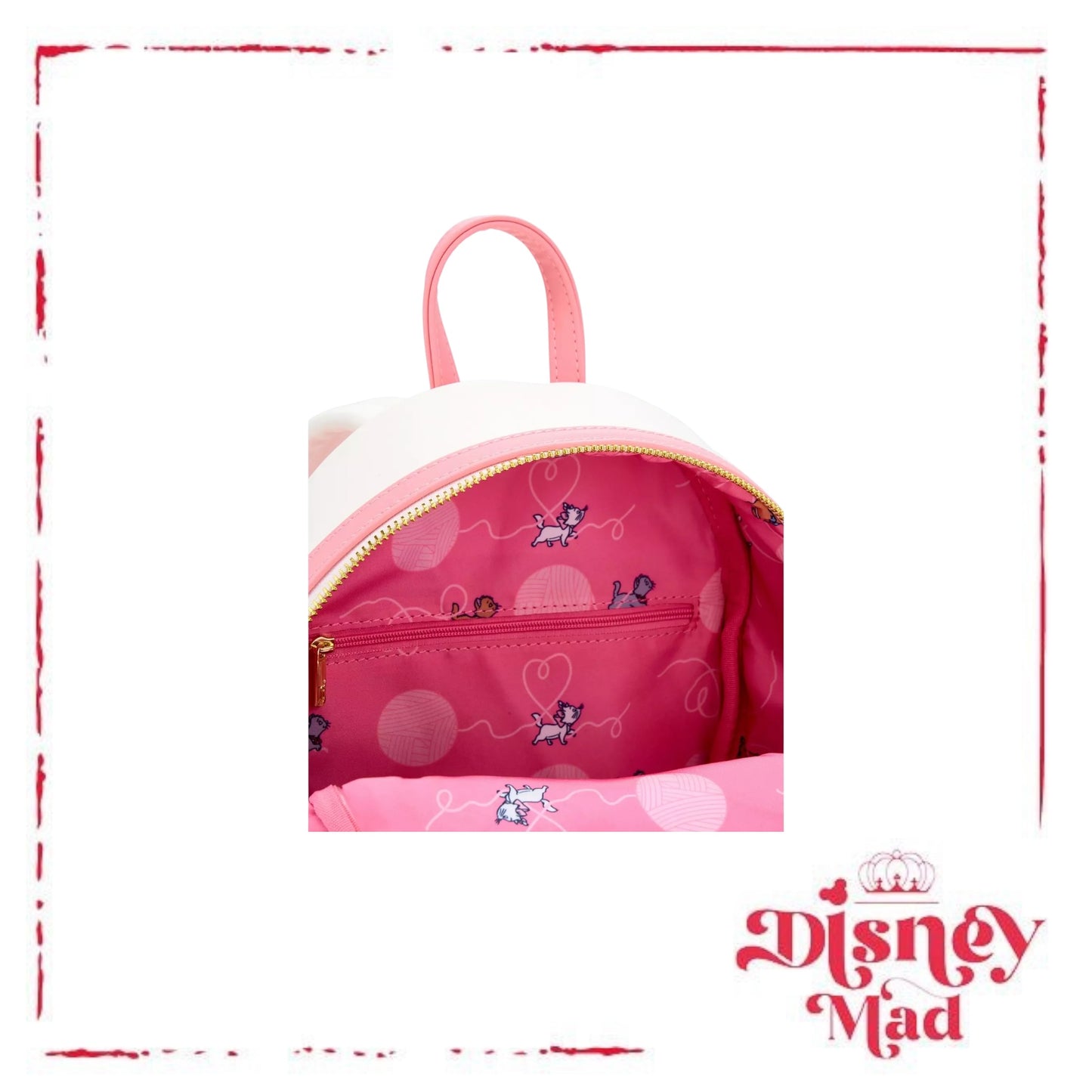 Loungefly Disney The Aristocats Kittens & Yarn Mini Backpack