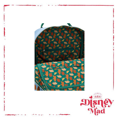 Loungefly Disney Brother Bear Embroidered Icons Denim Mini Backpack