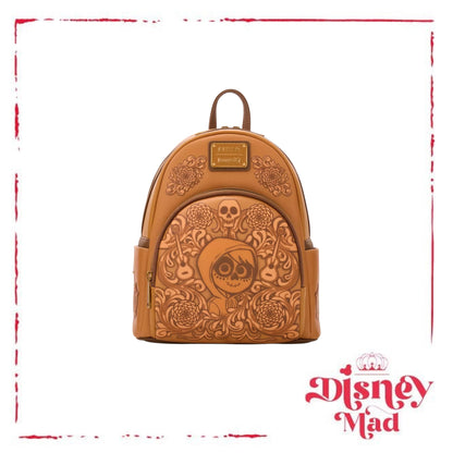 Loungefly Disney Pixar Coco Floral Miguel Tonal Mini Backpack
