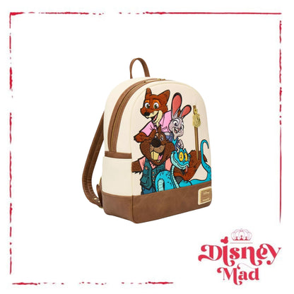 Loungefly Disney Zootopia 2 Chenille Group Portrait Mini Backpack