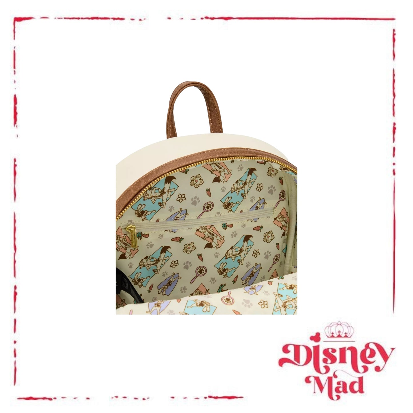 Loungefly Disney Zootopia 2 Chenille Group Portrait Mini Backpack